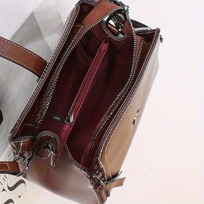 Elegant Genuine Leather Crossbody Bag