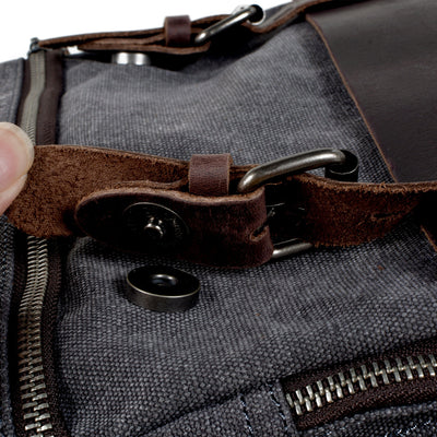 Canvas Backpack in Cotton | REINE