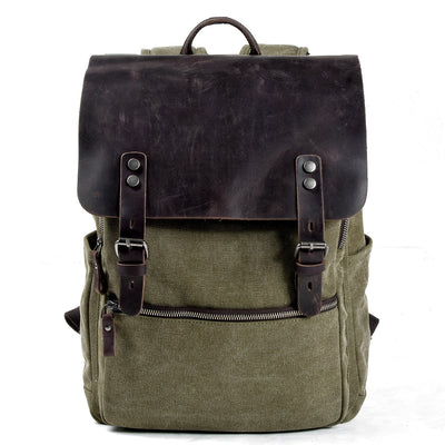 Canvas Backpack in Cotton | REINE