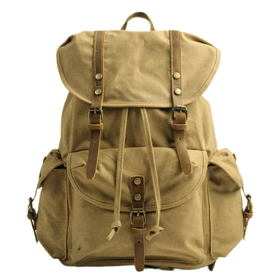 Military Canvas Rucksack | INTERLAKEN