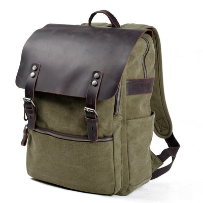 Canvas Backpack in Cotton | REINE