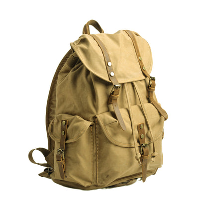 Military Canvas Rucksack | INTERLAKEN